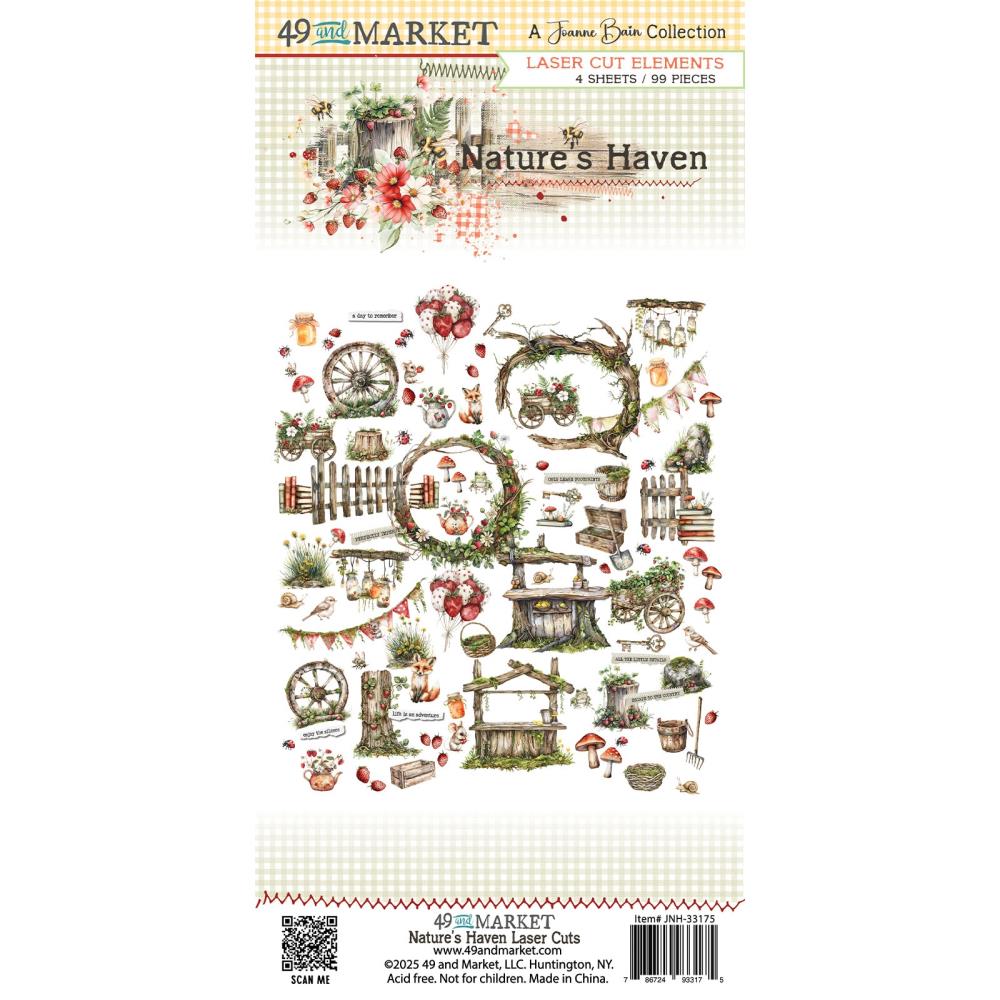 49 & Market - Natures Haven - Laser Cut Elements