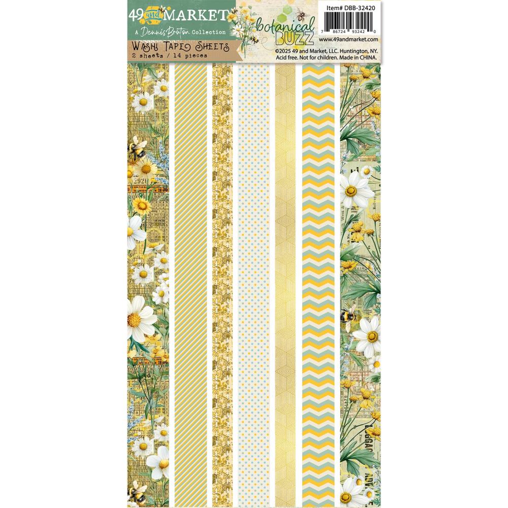 49 & Market - Botanical Buzz -Washi Sheets