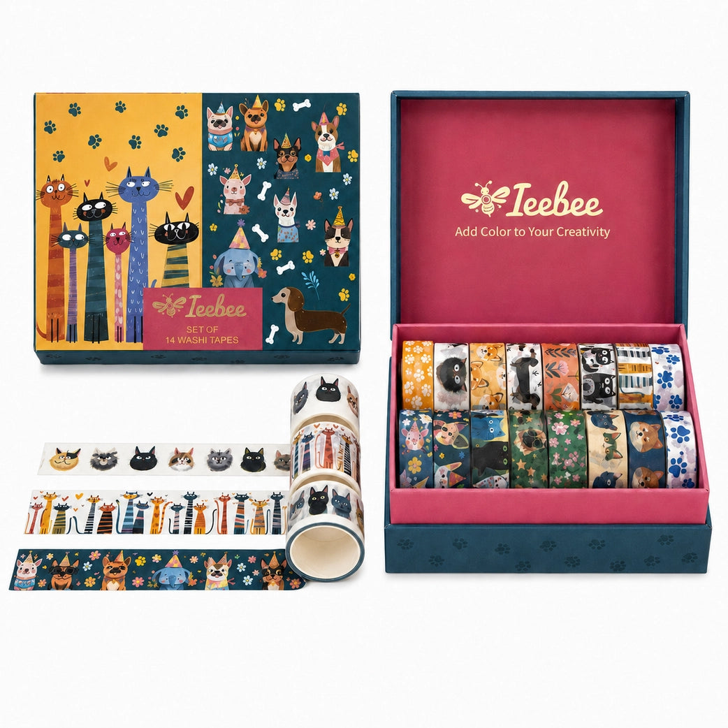 Ieebee - Cute Carnival Washi Tape Set