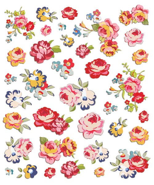 Fancy Pants Designs - Prairie Rose Floral Ephemera