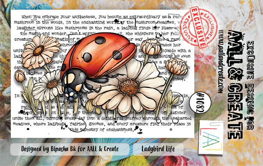 AALL & Create - Ladybird Life #1082 -Stamp