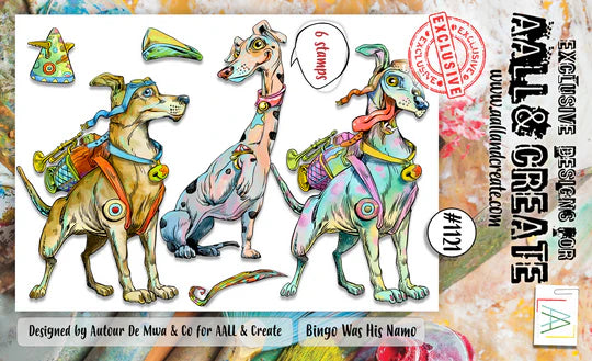 AALL & Create - Bingo Was His Namo #1121 - Stamp Set