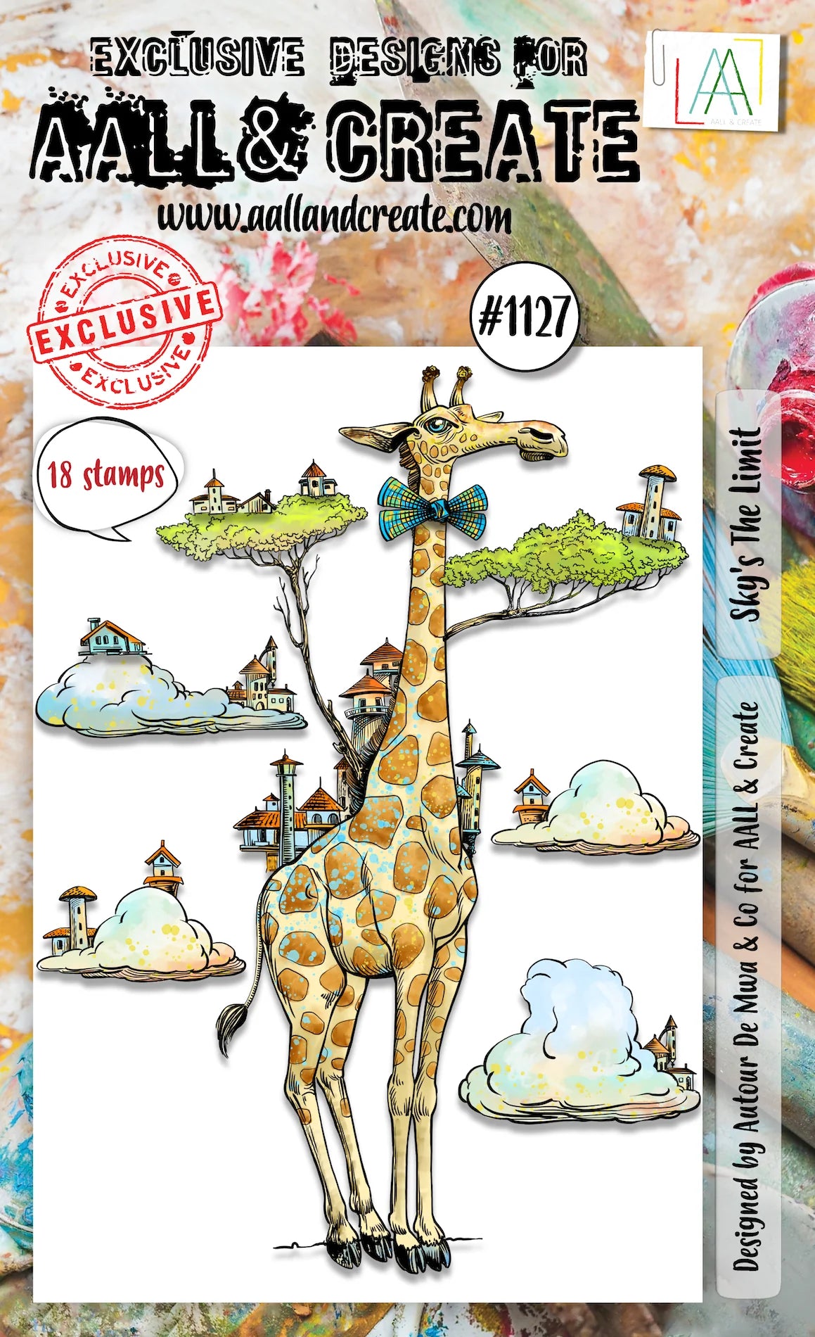 AALL & Create - Sky's The Limit #1127 - Stamp Set