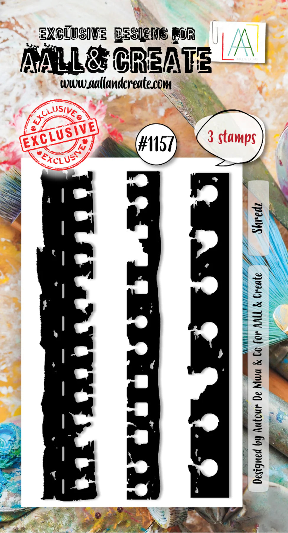 AALL & Create - Shredz #1157 - Mini Stamp Set