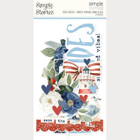 Simple Stories - Sand & Sea - Simple Page Pieces