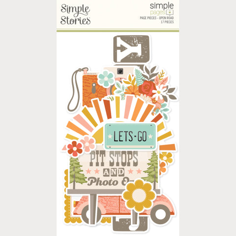 Simple Stories - Open Road Page Pieces