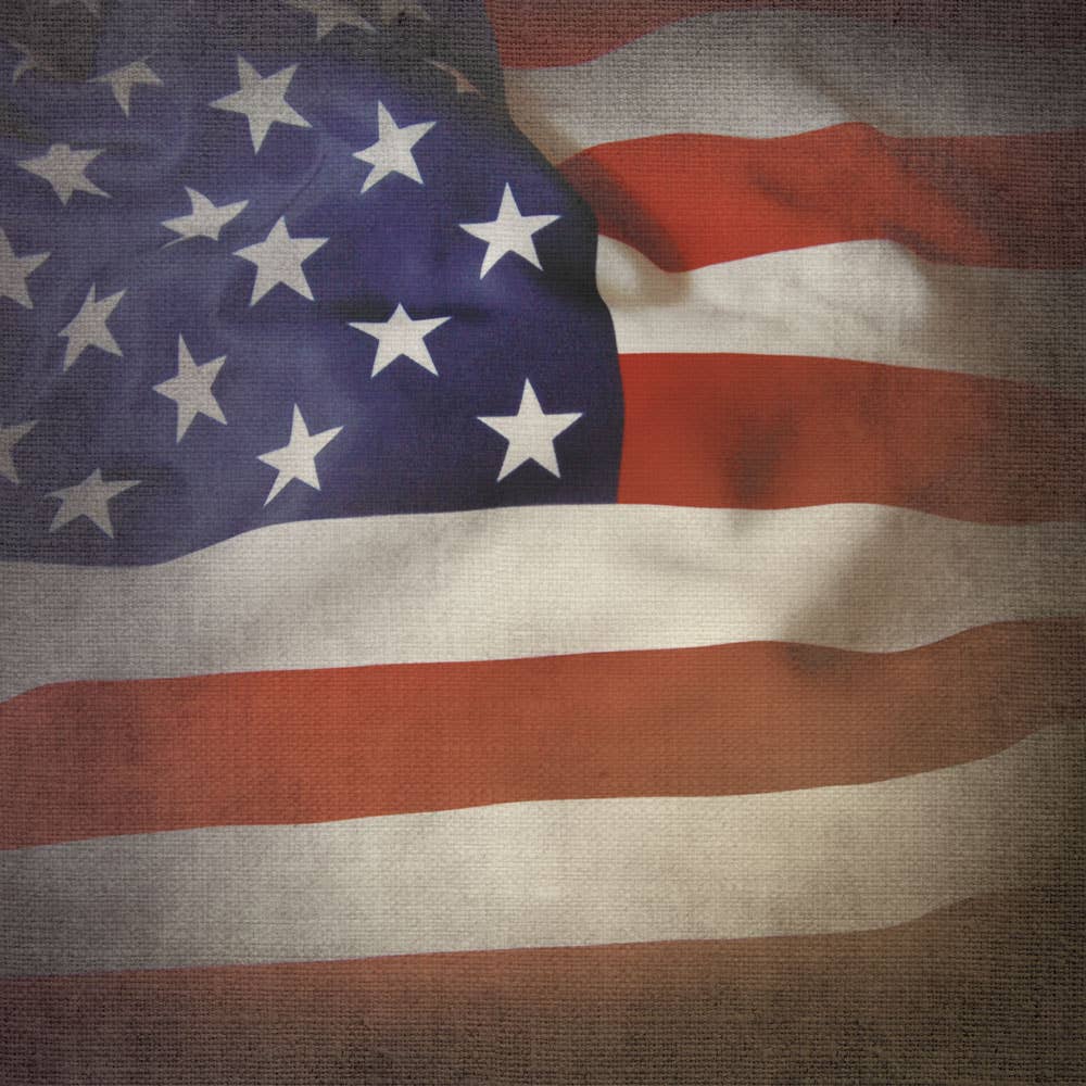 Paper House Productions - US Flag - Double Sided 12x12 Single Sheet