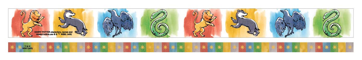 Paper House - Harry Potter - Watercolor Houses Washi Tape Set