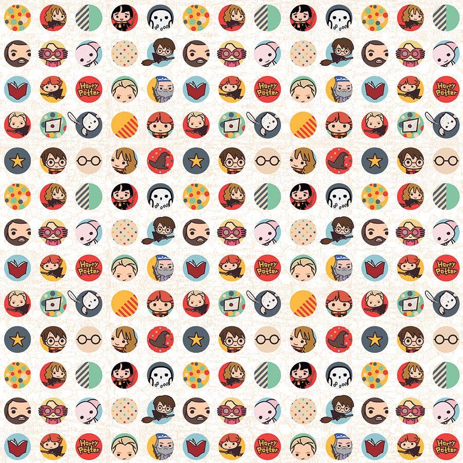 Harry Potter Icons 12x12 Double Sided Embellished Paper