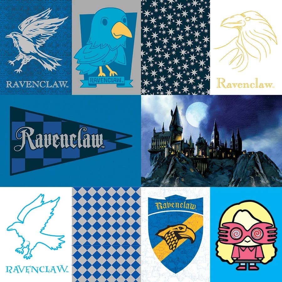 Harry Potter Ravenclaw Tag Double Sided Embellished Paper