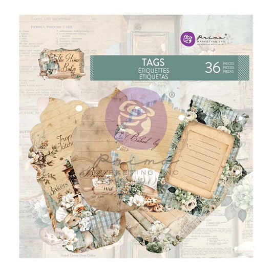 Prima Marketing - The Home Baker Tags