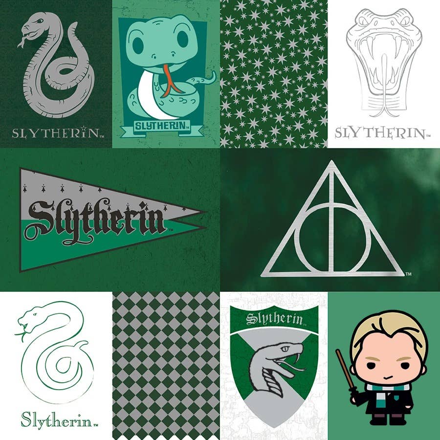 Paper House Productions -Slytherin Tags