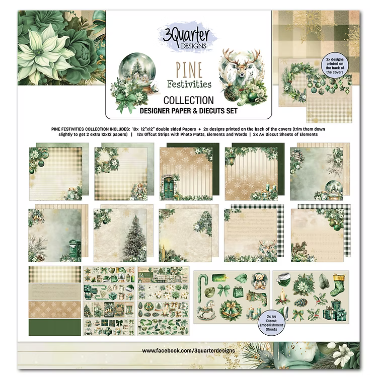 3 Quarter Designs - Pine Festivities Collection