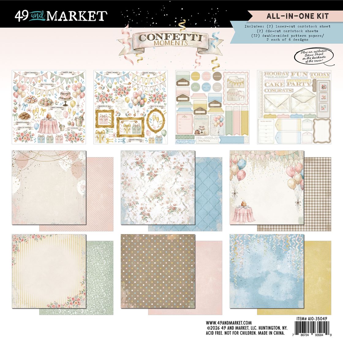 49 & Market - Confetti All In One Kit