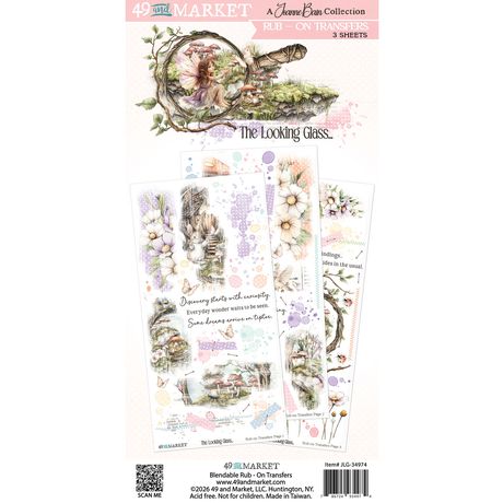 49 & Market - The Looking Glass Blendable Rub-on Transfers