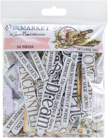 49 & Market - The Looking Glass Chipboard Assortment