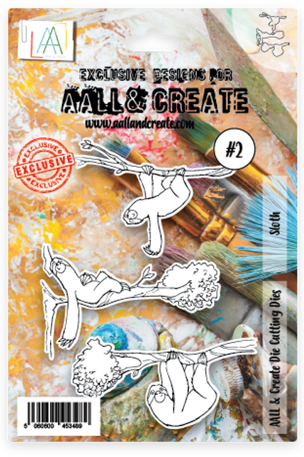AALL & Create - Sloth #2 - Die Cutting Dies