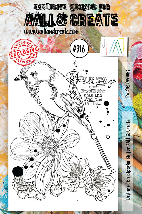 AALL & Create - Exodus Dreams #916 - Stamp Set