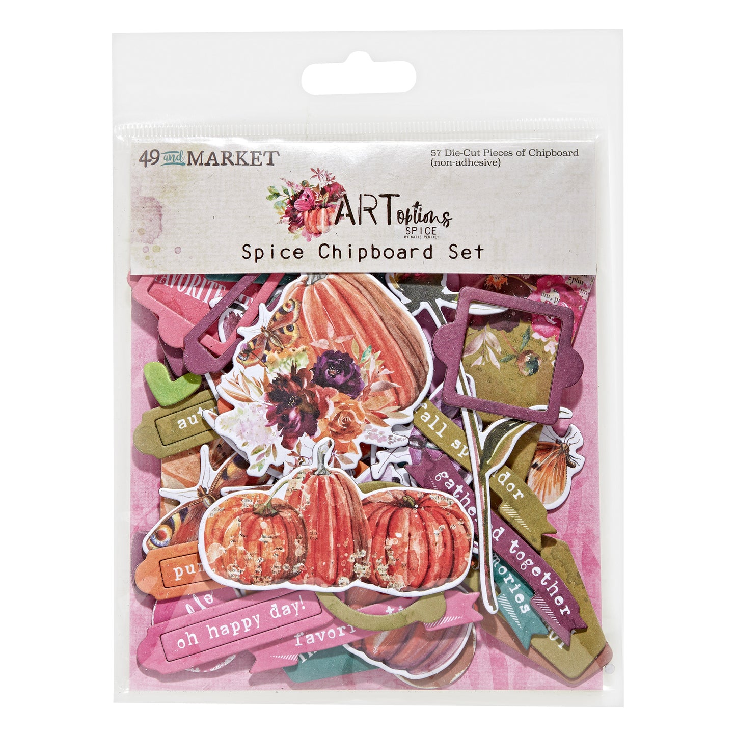 49 & Market- ARToption- Spice Chipboard Set
