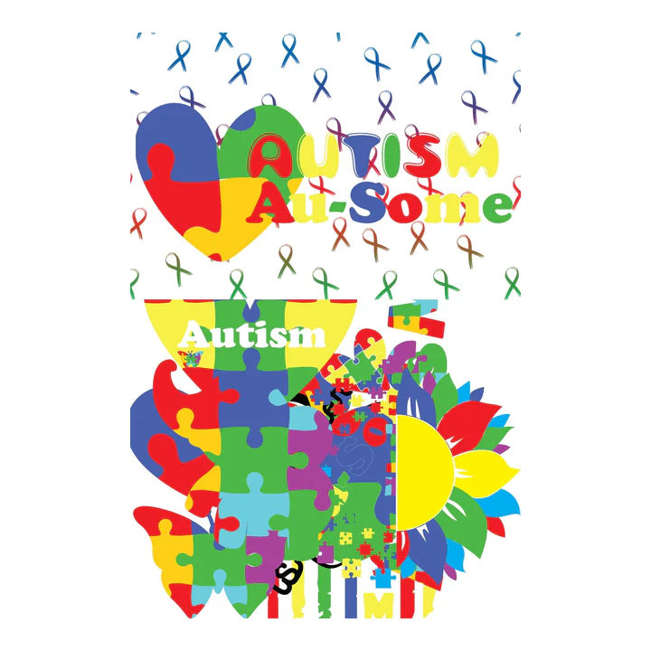 SSC - Autism Au-Some Laser Cut Ephemera