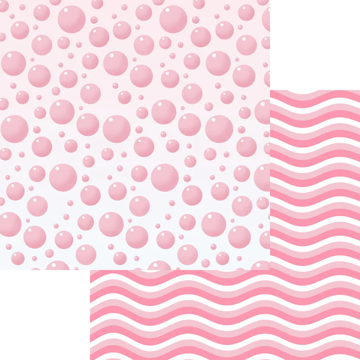SSC - Bath Time - Bubbles - Girls 12x12 Paper