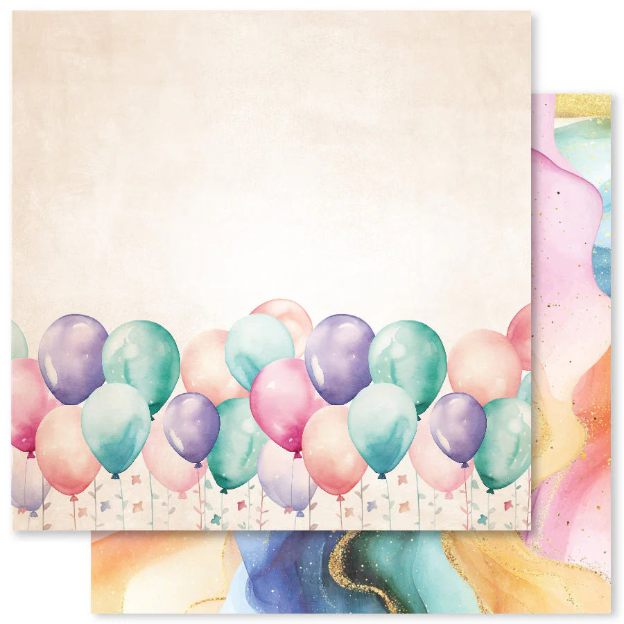 Paper Rose Studio - Birthday Fun Paper D