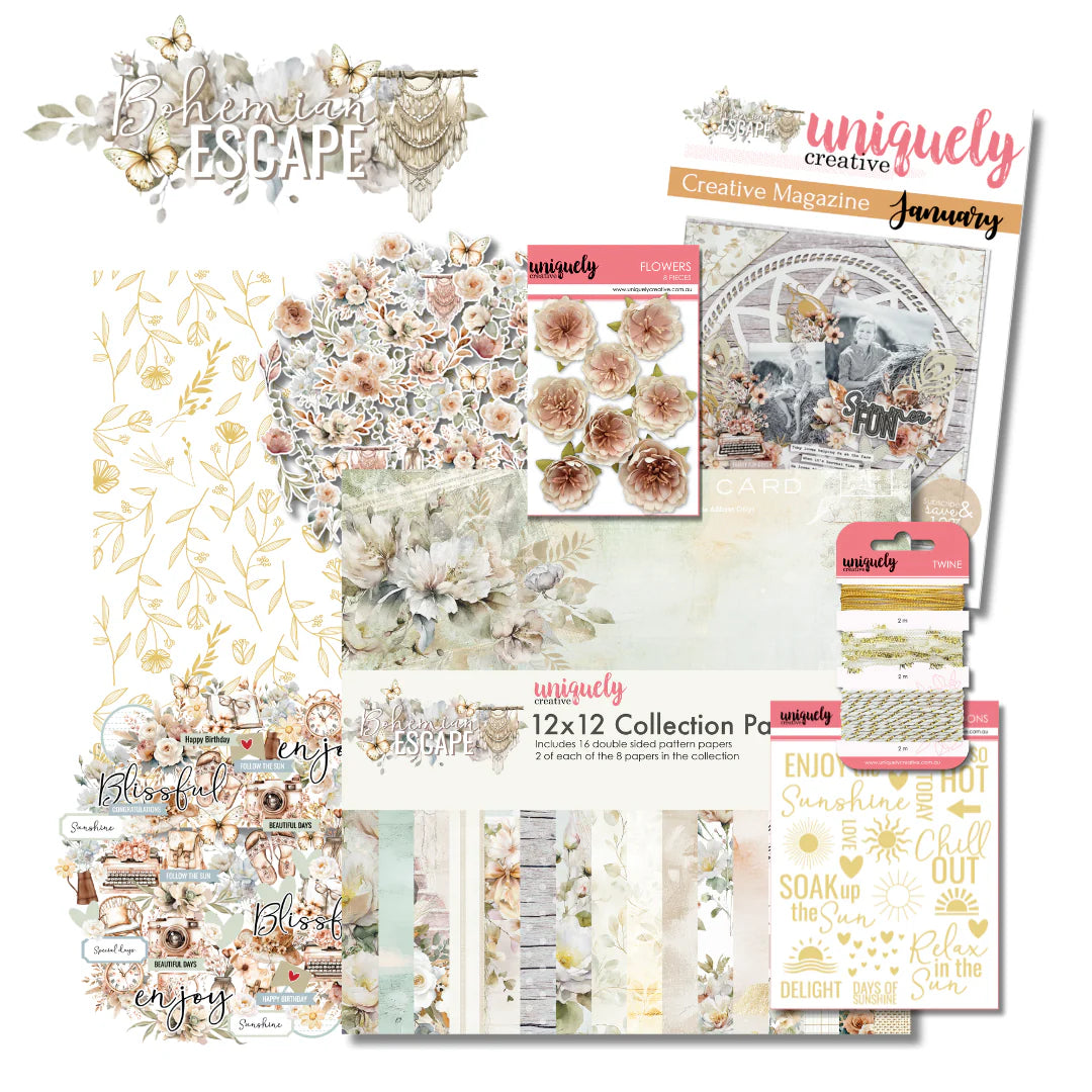 Uniquely Creative - Bohemian Escape Creative Kit
