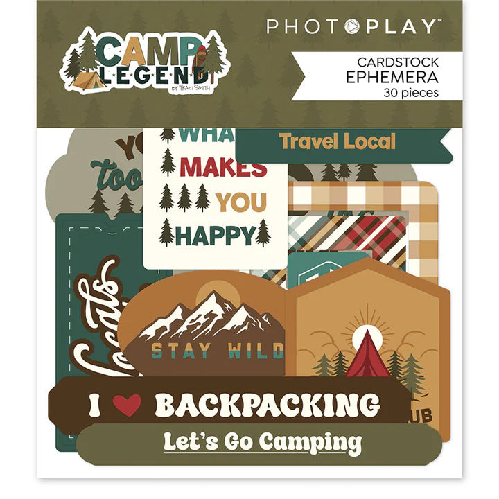 Photoplay - Camp Legend Ephemera Pack