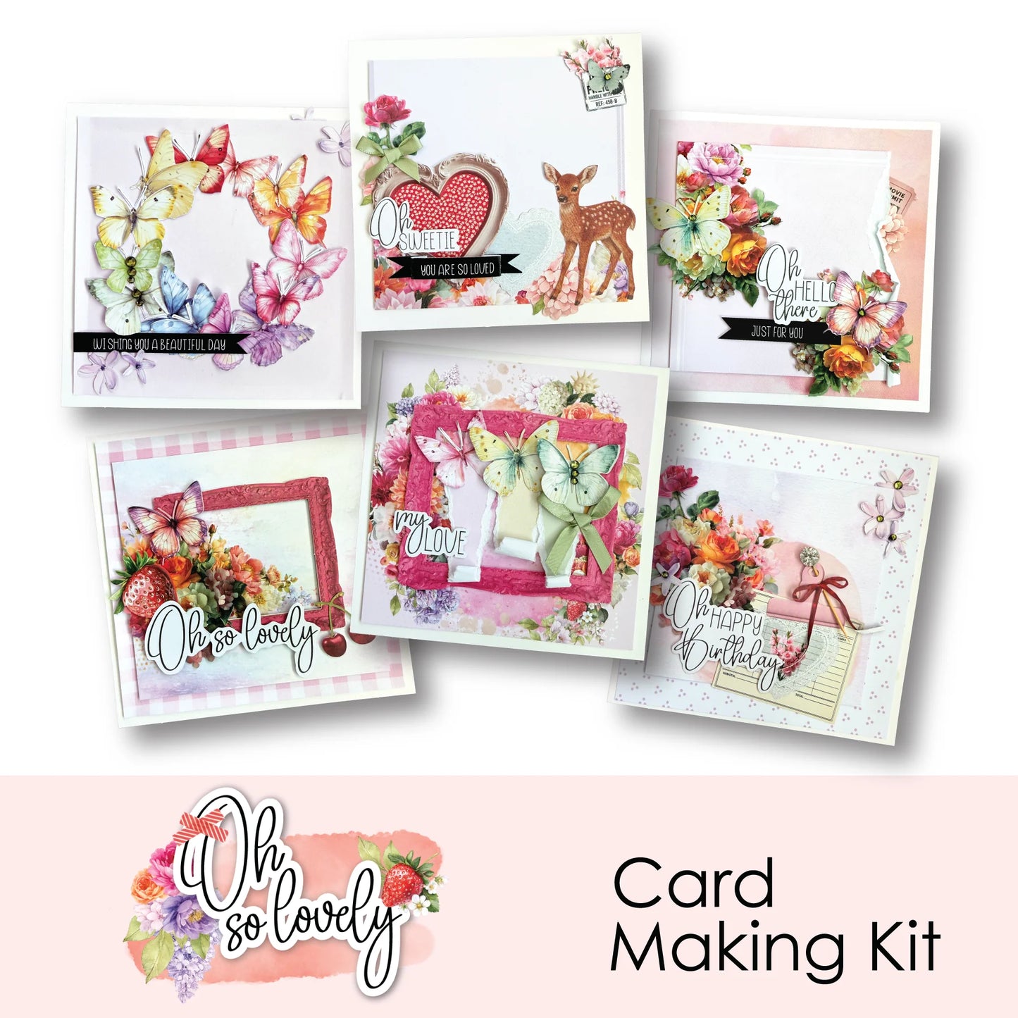 Uniquely Creative - Oh So Lovely Card Making Kit