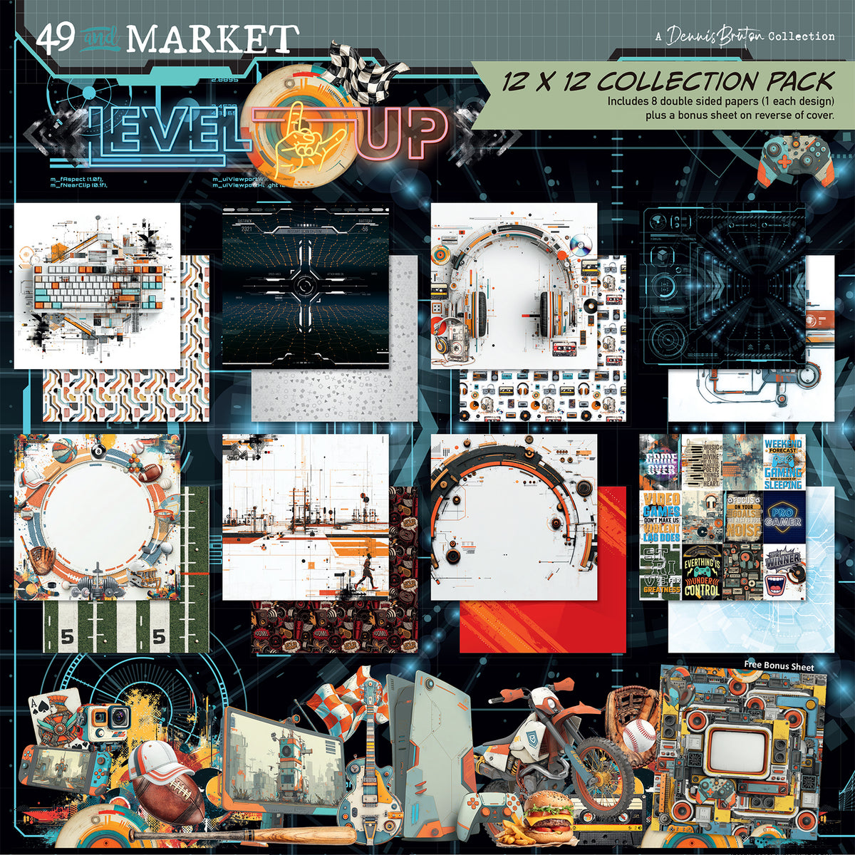 49 & Market - Level Up 12x12 Collection