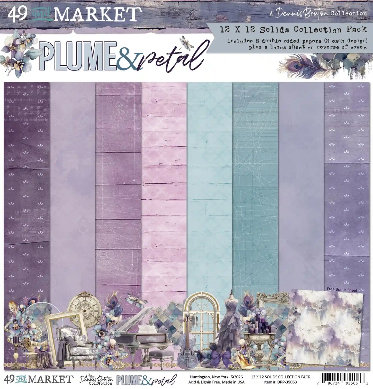 49 & Market - Plume and Petal - Solids Collection