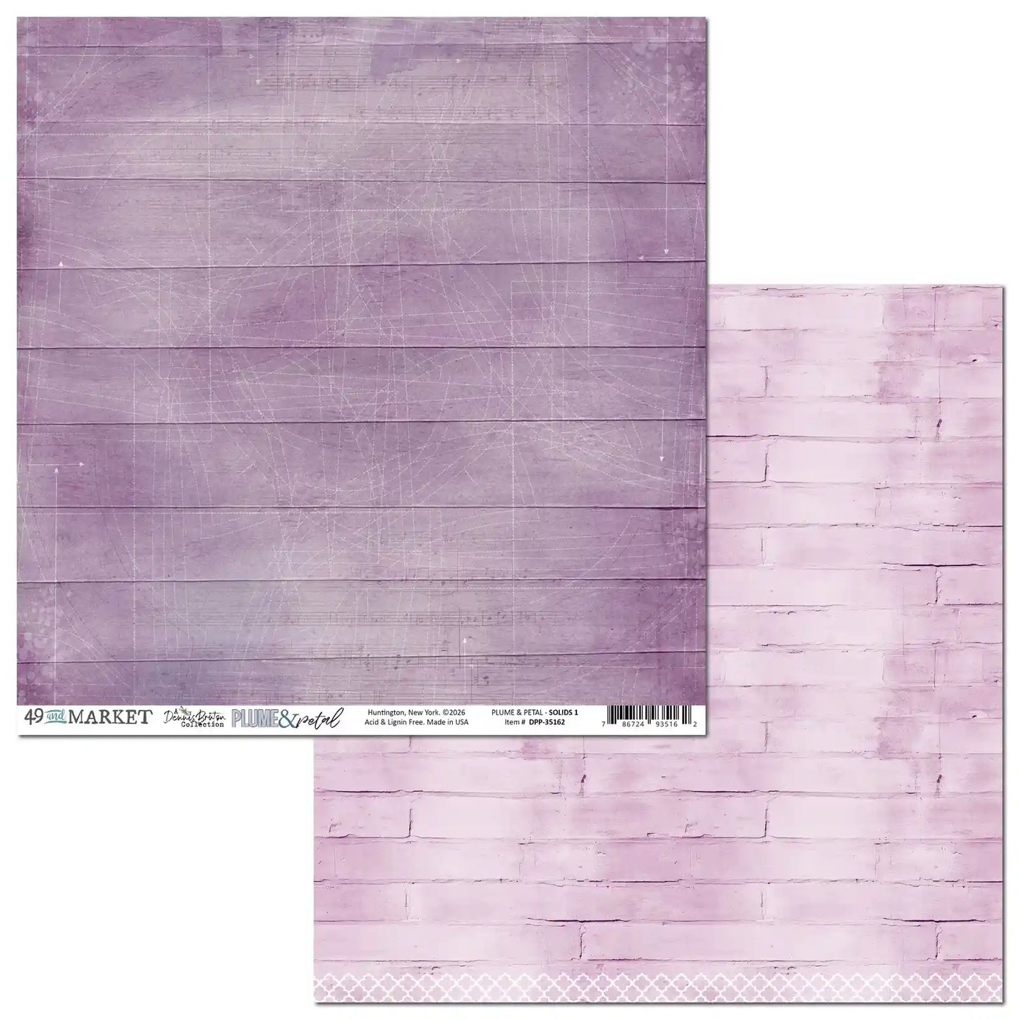 49 & Market - Plume and Petal - Solid #1