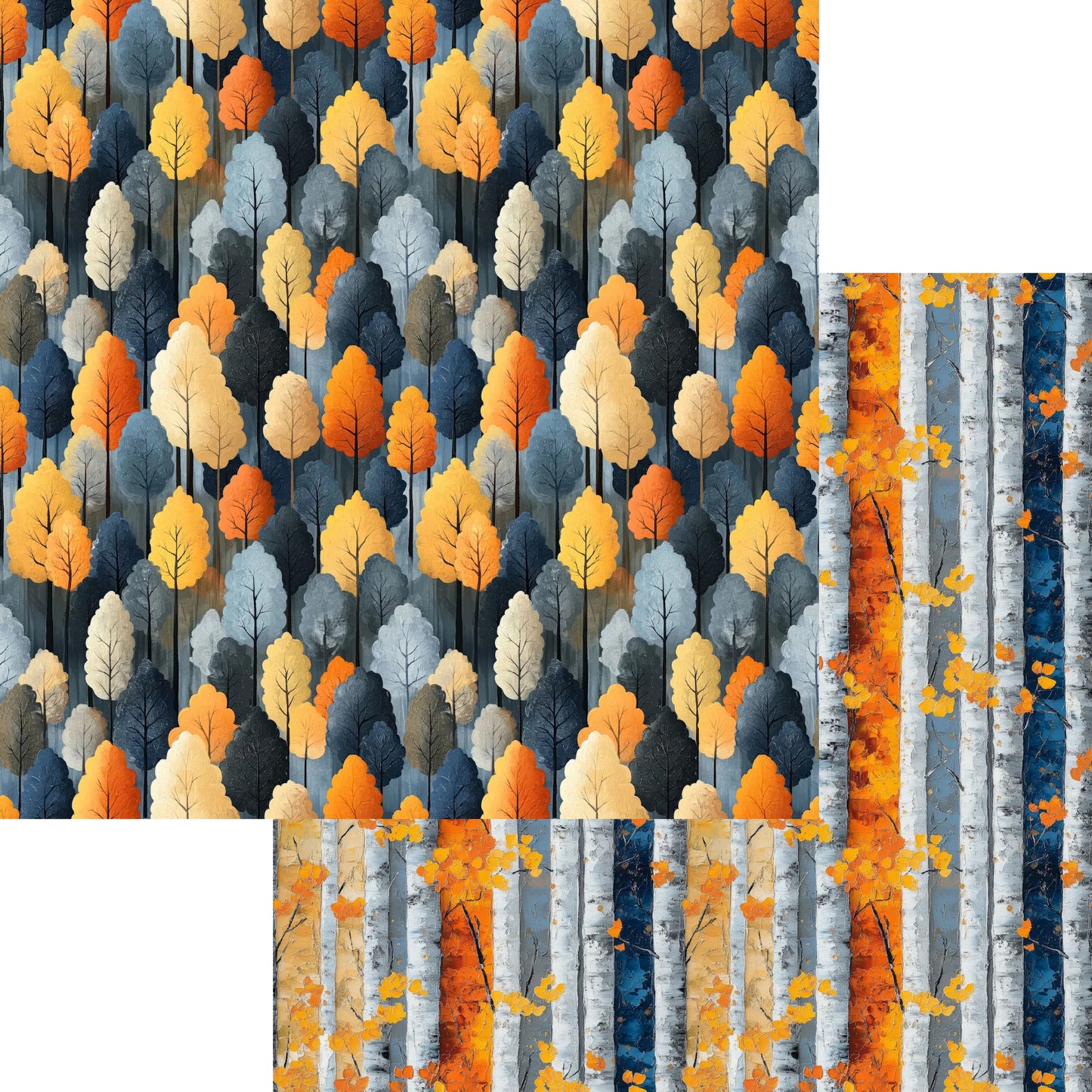 SSC - Beautiful Birch 12x12 Double-Sided Paper
