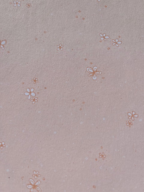 Vintage Market - Peach Blossom Sprinkles 12x12 Paper