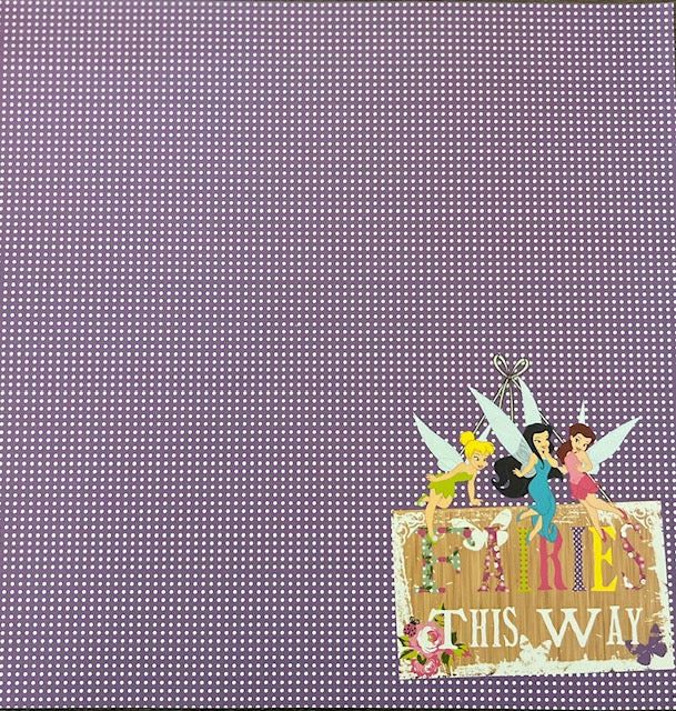 Vintage Market - Sandylion - Fairies This Way 12x12 Paper