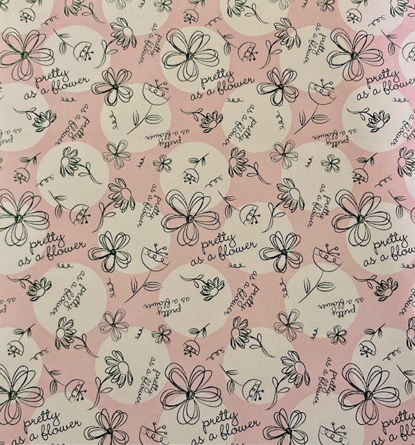 Vintage Market - Sandylion - Pretty as a Flower 12x12 Paper