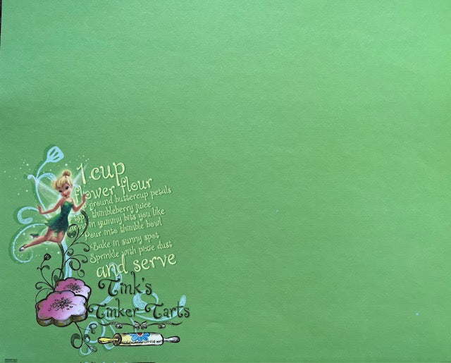 Vintage Market - Sandylion - Tink's Fairy Recipe 12x12 Paper