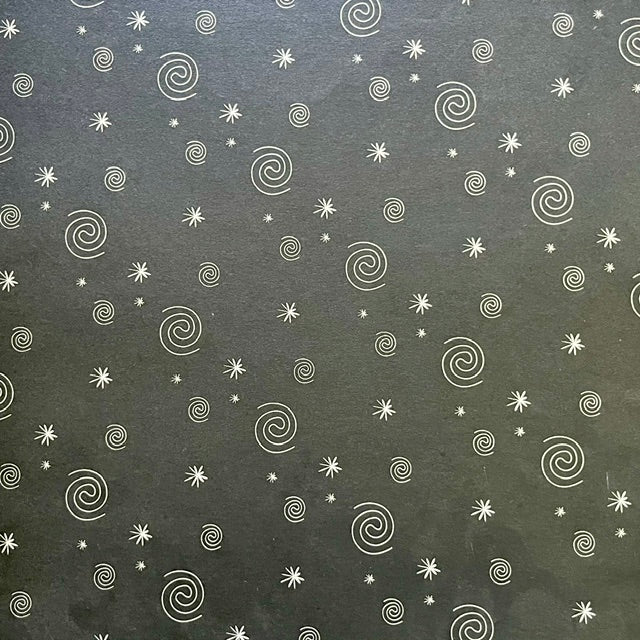 Vintage Market - Midnight Twinkle Stars 12x12 Single-Sided Paper