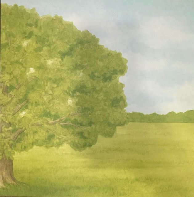 Vintage Market - Sandylion - Whispering Oak Meadow 12x12 Paper