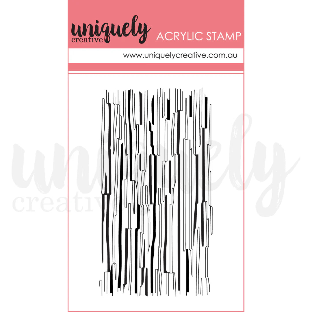 Uniquely Creative - Sketchy Lines - Mini Stamp