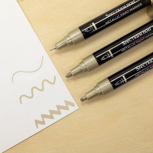 Spectrum Nior- Metallic Paint Markers-Champagne