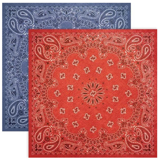 Paper House Productions - Bandana 12x12 Double Sided Paper
