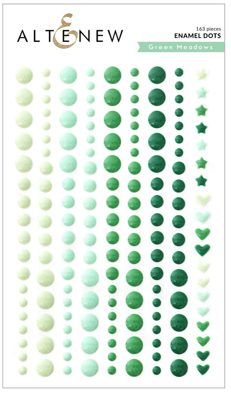Altenew - Enamel Dots - Green Meadows