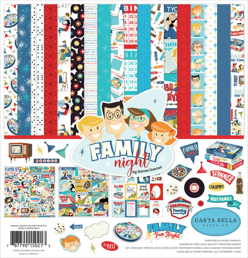 Carta Bella - Family Night Collection Kit