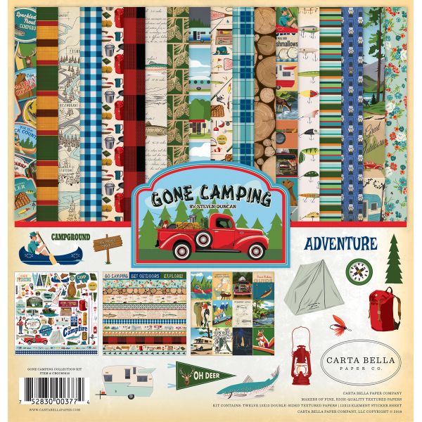 Carta Bella - Gone Camping Collection Kit