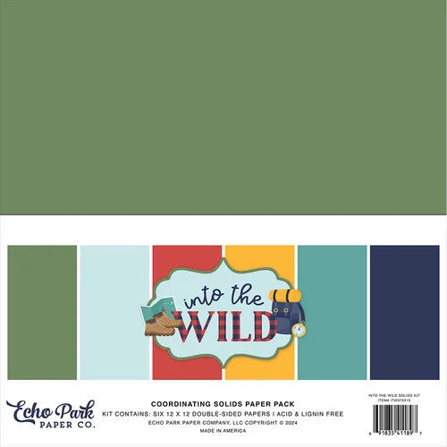 Echo Park - Into The Wild - Coordinating Solids