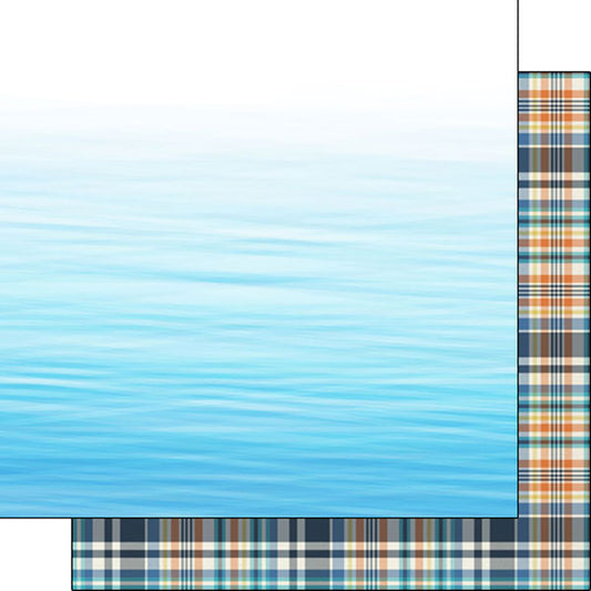 Scrapbook Customs - Paddle Board Adventure 12x12 Paper