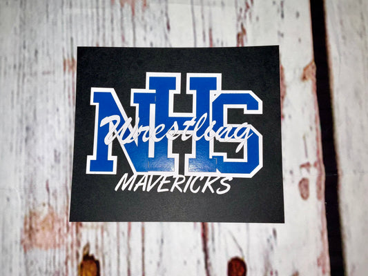 Scrapbook Customs - Norwood High School Volleyball Laser Cut