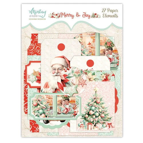 Mintay Papers - Merry & Joy Paper Elements