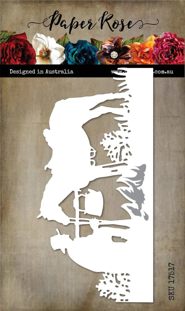 Paper Rose Studio - Stockman with Horse Cutting Die